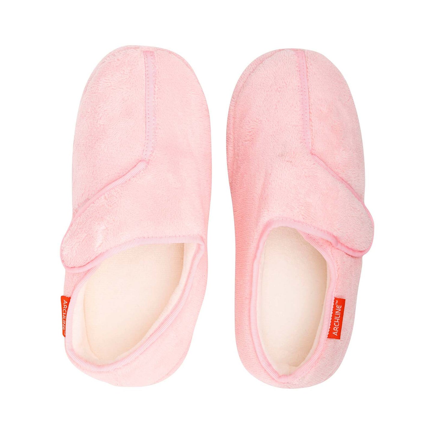 ARCHLINE Orthotic Plus Slippers Closed Scuffs Pain Relief Moccasins - Pink - EU 37