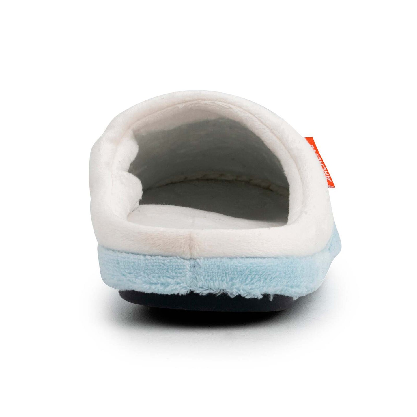 ARCHLINE Orthotic Slippers Slip On Arch Scuffs Pain Relief Moccasins - Baby Blue - EU 36