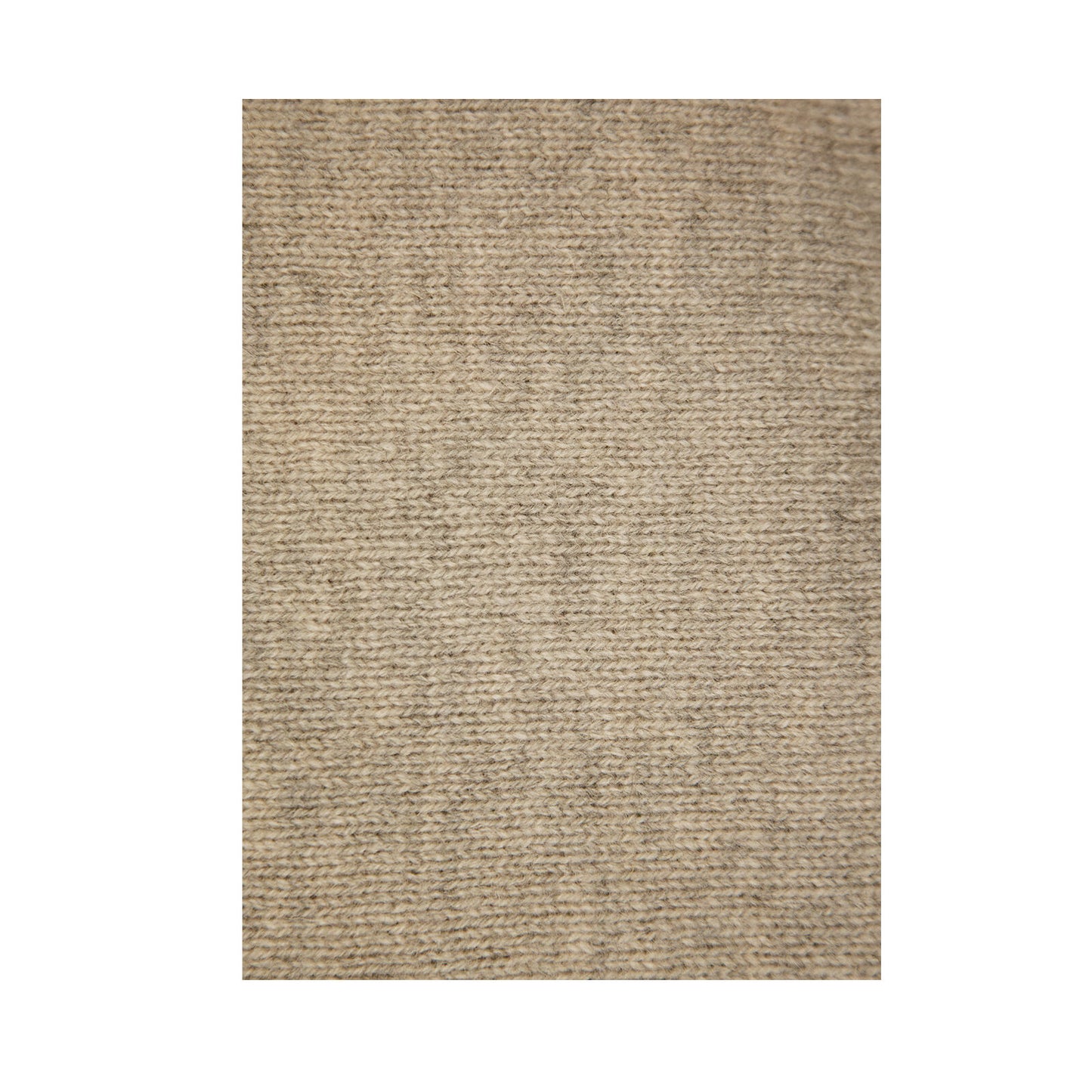 100% SHETLAND RAGG WOOL CREW Round Neck Knit JUMPER Pullover Mens Sweater Knitted - Beige - XXL