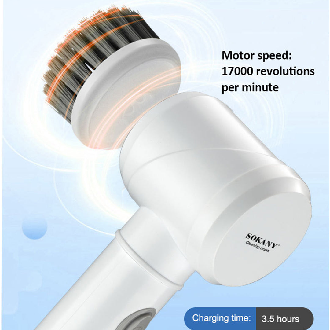 Sokany 5-in-1 Handheld Kitchen Scrubber โ Multi-Function Cleaning Tool