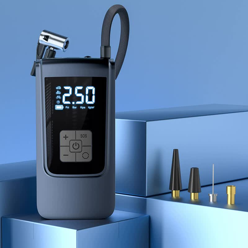 ST-9624B Advanced Portable Wireless Digital Tire Inflator with USB Charging, 150 PSI Max Pressure