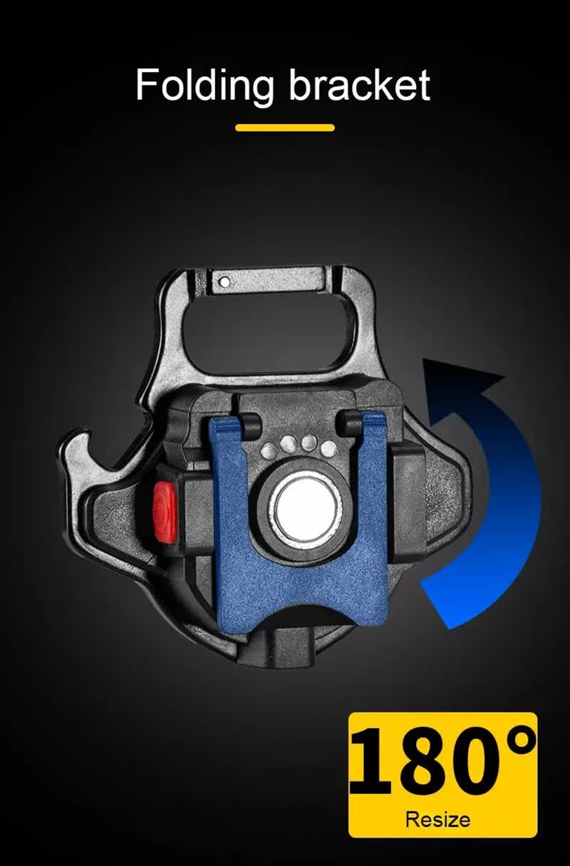 2 pcs Black Mini flashlight for outdoor and self-defense use