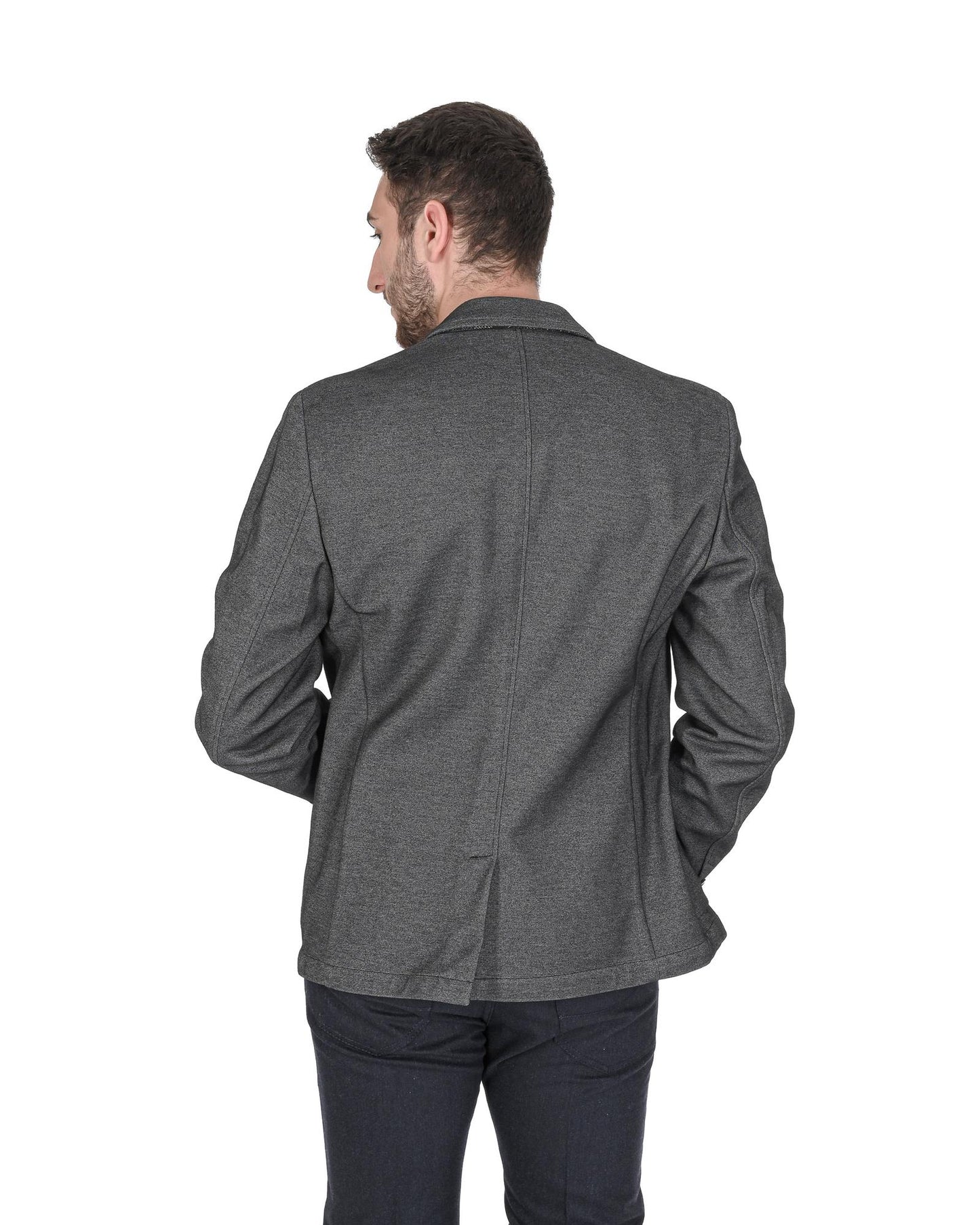 Cotton Blend Blazer - 48 EU