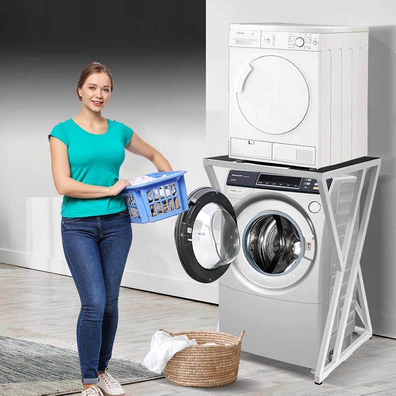Portable Front Loader Washer Machine and Dryer Stand