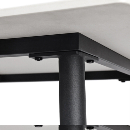 Square Marble Dining Table- Perfect for Restaurants, Kitchens, Cafes and Shops