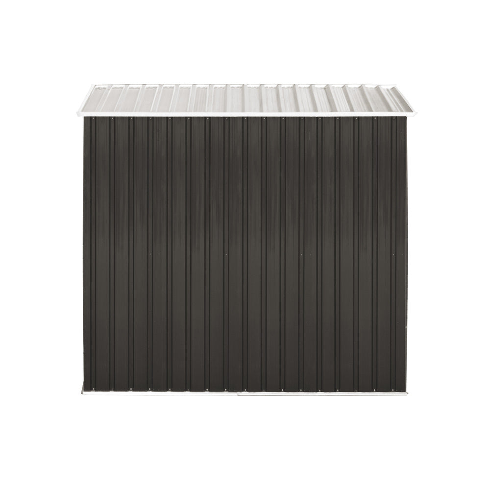 Garden Shed Workshop Cabin Metal House 2.57 by 2.05 m