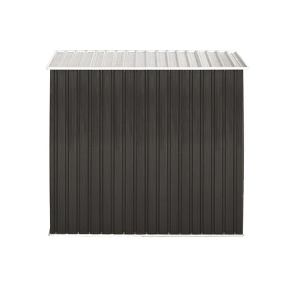 Garden Shed Workshop Cabin Metal House 2.57 by 2.05 m