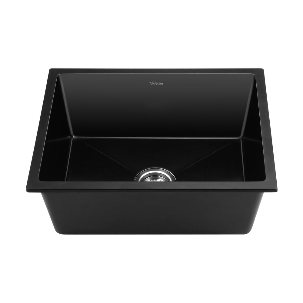 Kitchen Sink Granite Basin Single Bowl Black