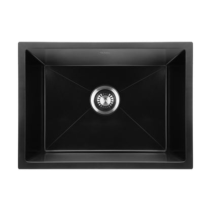 Kitchen Sink Granite Basin Single Bowl Black