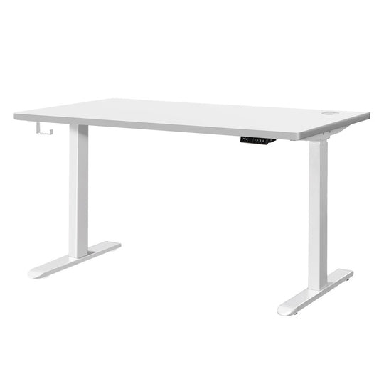 Adjustable Standing Desk Dual Motor 120cm White