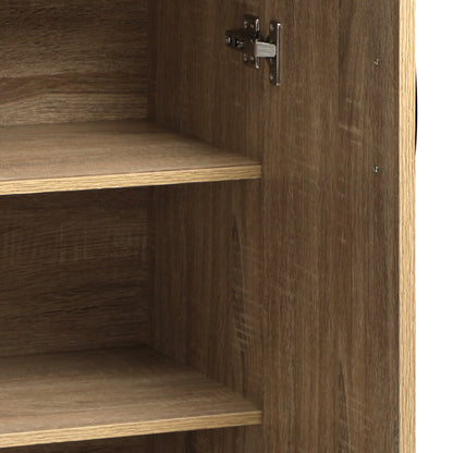 Freestanding Wooden Storage Cabinet with 3 Shelves