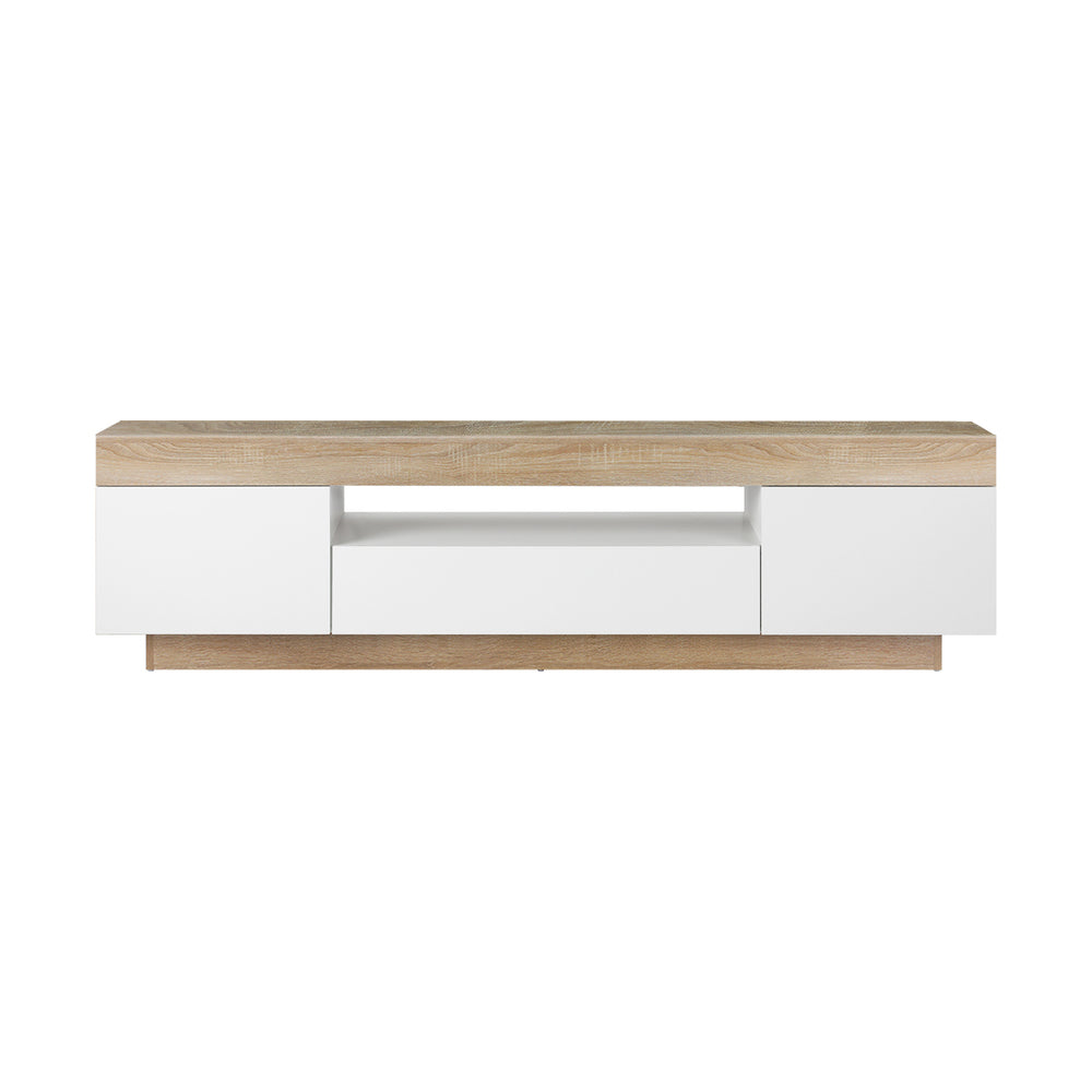 TV Stand Cabinet Entertainment Unit with RGB LED 180cm