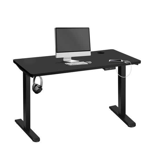 Adjustable Motorized Standing Desk Black 140cm