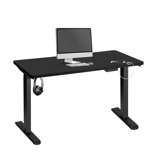 Dual Motor Adjustable Standing Desk 120cm Black