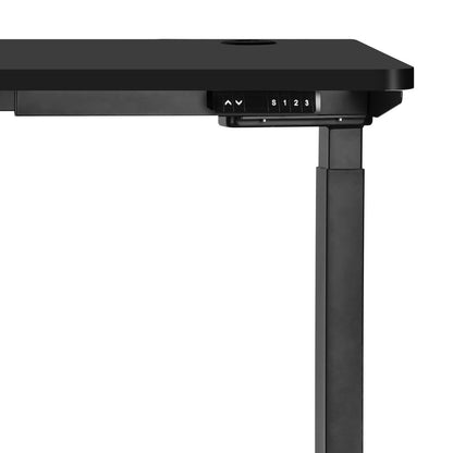 Dual Motor Adjustable Standing Desk 120cm Black