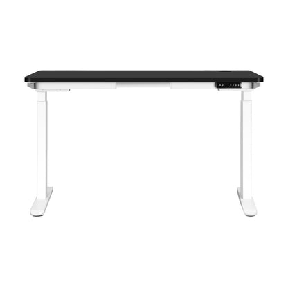 Standing Desk Dual Motor Height Adjustable 140cm Walnut and Black