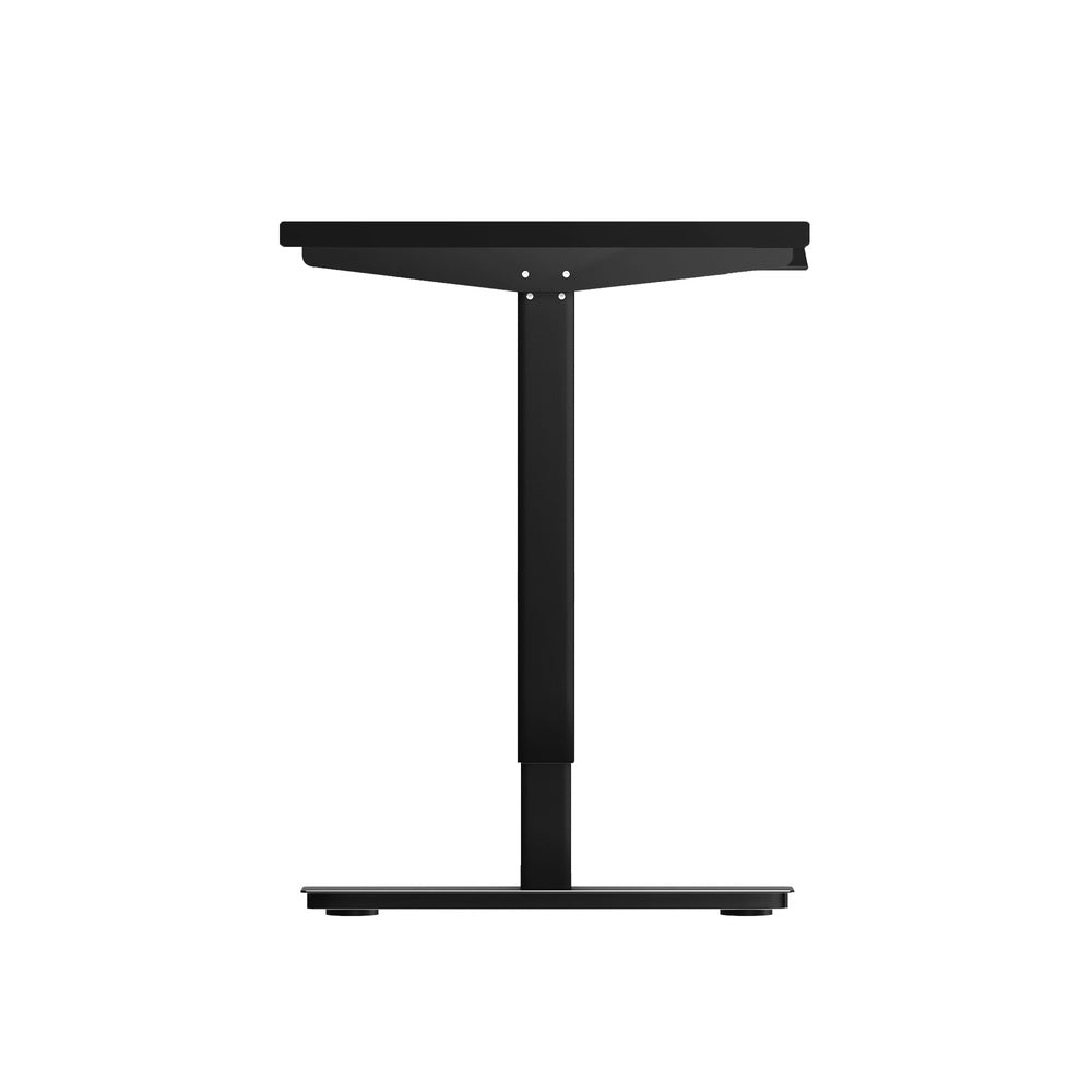 Electric Standing Desk 120cm Single Motor Black