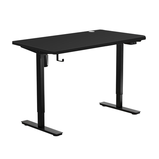 Electric Standing Desk 120cm Single Motor Black