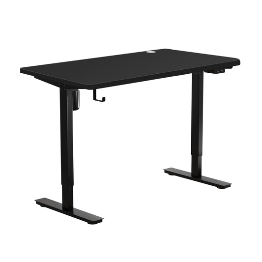 Electric Standing Desk 140cm Single Motor Black