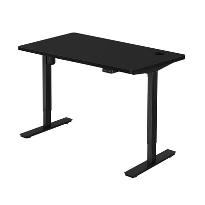Electric Standing Desk 140cm Single Motor Black