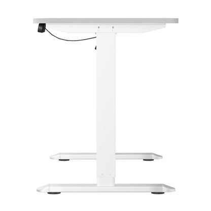 Electric Standing Desk 120CM with Single Motor White