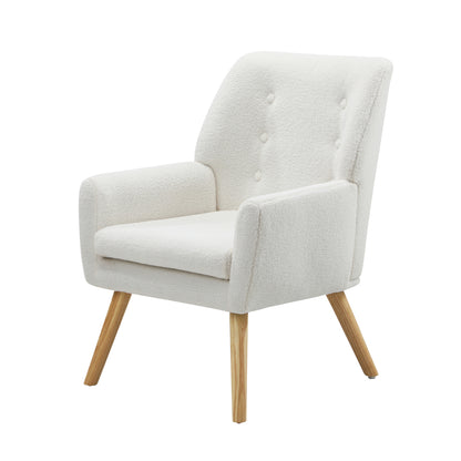 White Sherpa Armchair
