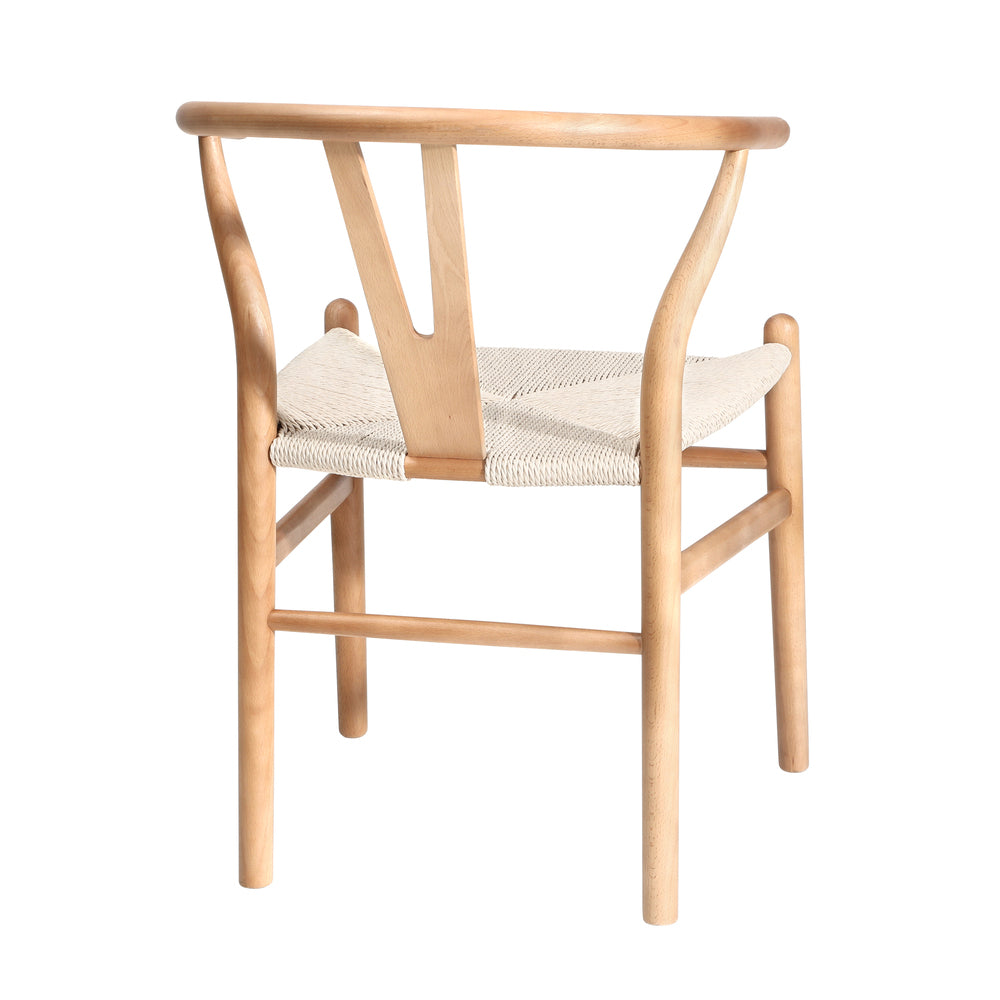 Wooden Hans Wegner Wishbone Dining Chair