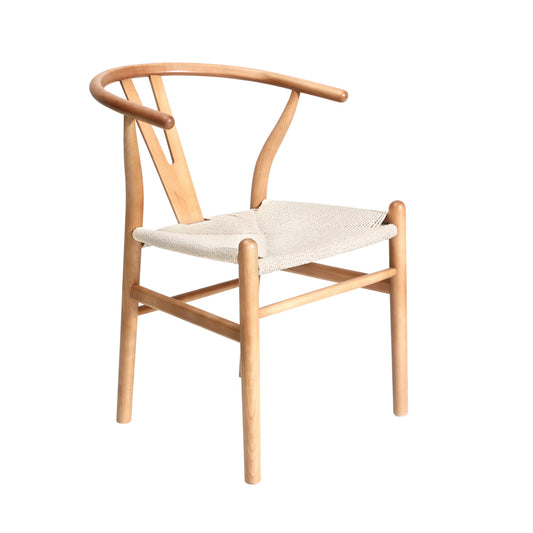 Wooden Hans Wegner Wishbone Dining Chair