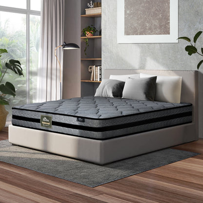 King Mattress with 3D Mesh Fabric Foam and Spring Support 22cm