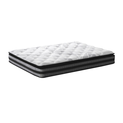 Queen Mattress with Cool Gel Foam Bonnell Spring and Pillow Top 22cm