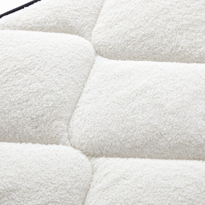 King Single Mattress with Memory Foam Pocket Spring and Euro Top Boucle