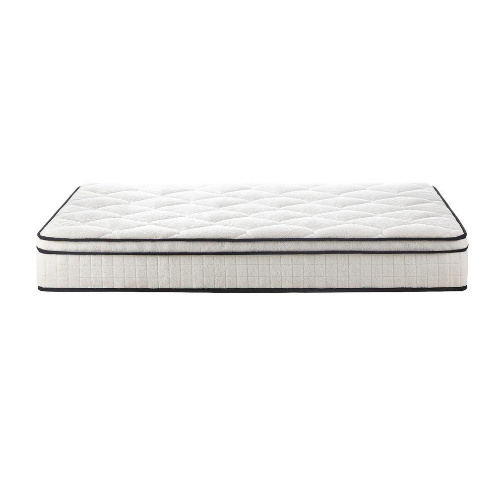 Queen Mattress with Memory Foam Pocket Spring and Euro Top Boucle