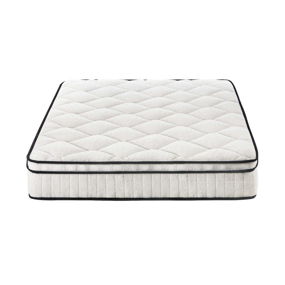 Queen Mattress with Memory Foam Pocket Spring and Euro Top Boucle