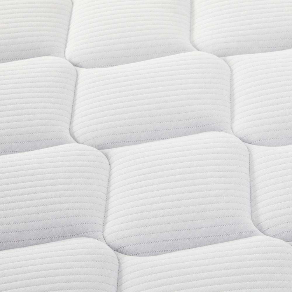 Queen Mattress with Boucle Fabric and Bonnell Spring 16cm