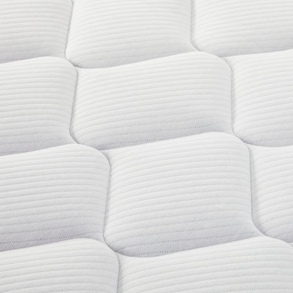 Queen Mattress with Boucle Fabric and Bonnell Spring 16cm
