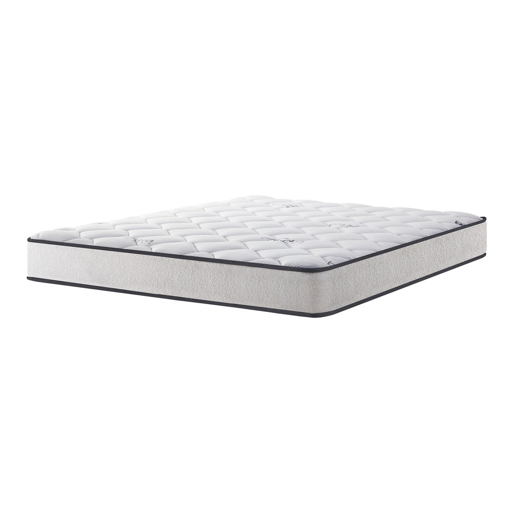 Queen Mattress with Boucle Fabric and Bonnell Spring 16cm