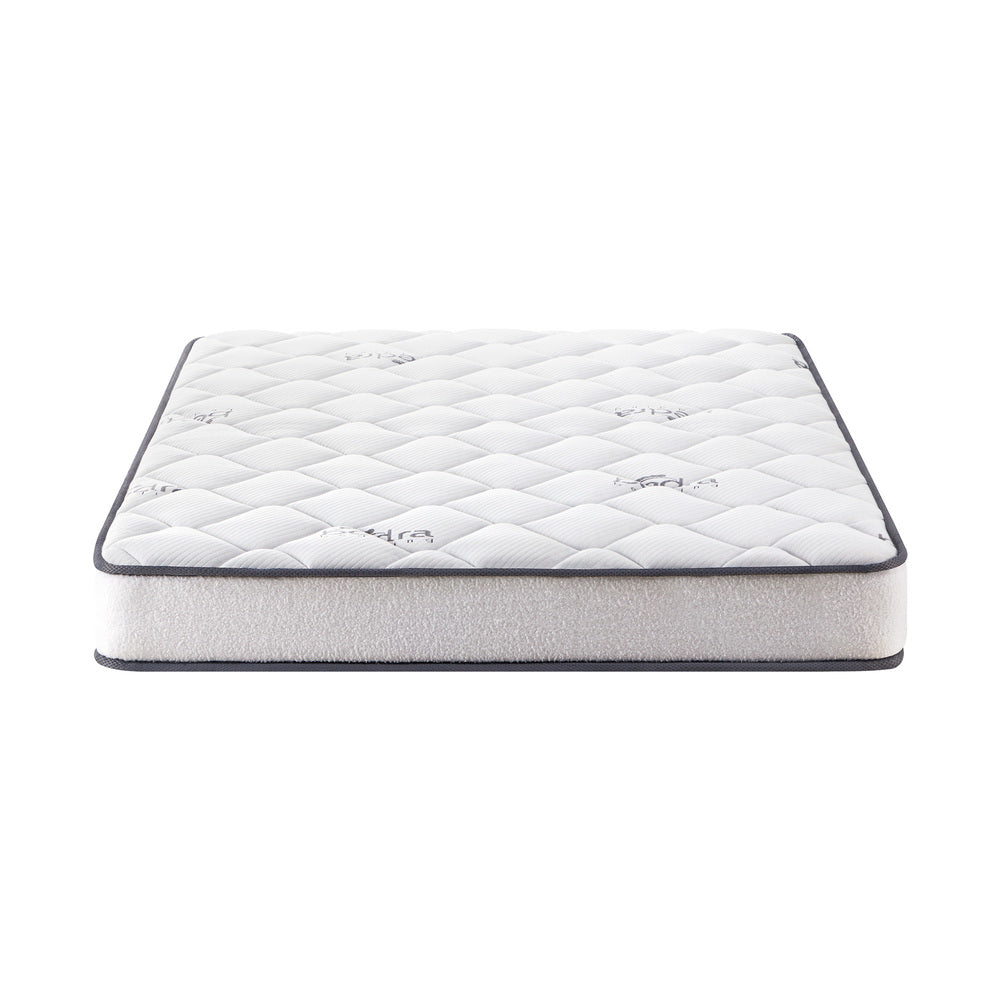 Queen Mattress with Boucle Fabric and Bonnell Spring 16cm