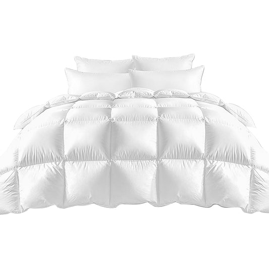 Super King Goose Down Quilt Duvet Blanket 500GSM