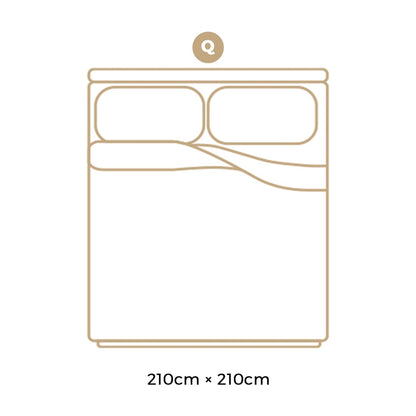 Microfiber Queen Quilt Duvet Insert 400GSM