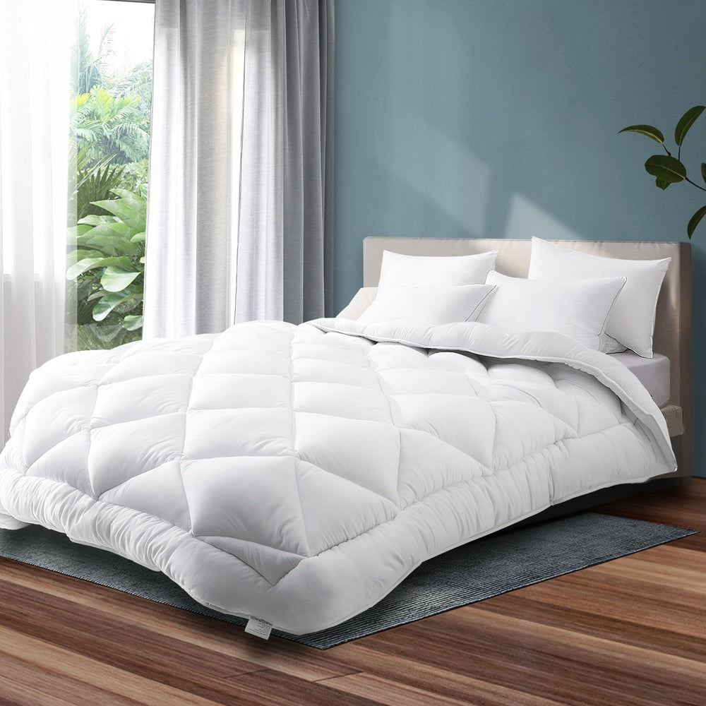 King Winter Quilt 750GSM Bamboo Microfiber Duvet