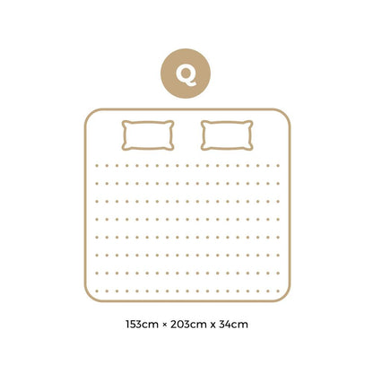 Queen Mattress with Cool Gel Pocket Spring 34cm
