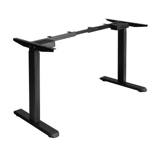 Adjustable Standing Desk Frame Dual Motor Black