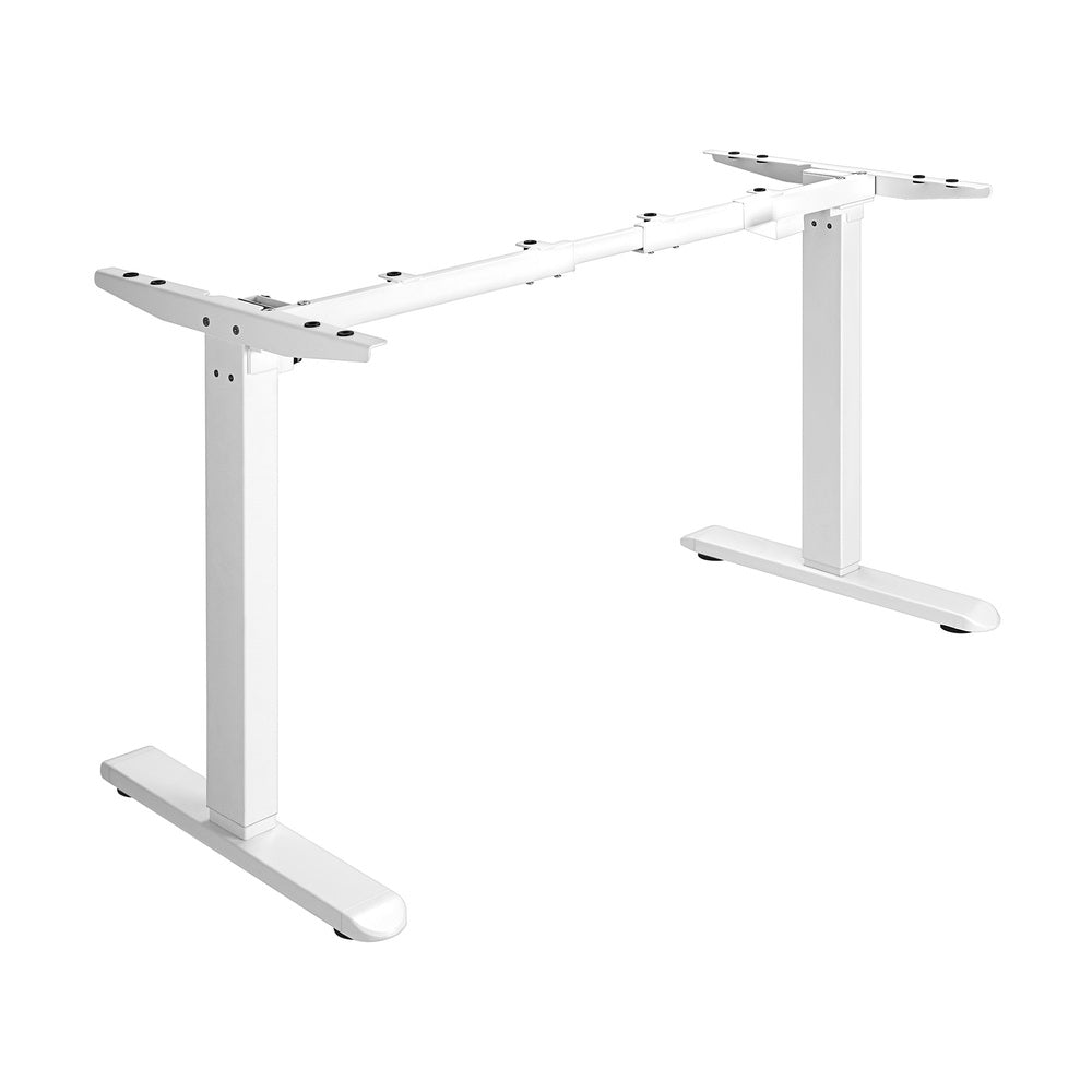 Motorised Adjustable Standing Desk Frame White