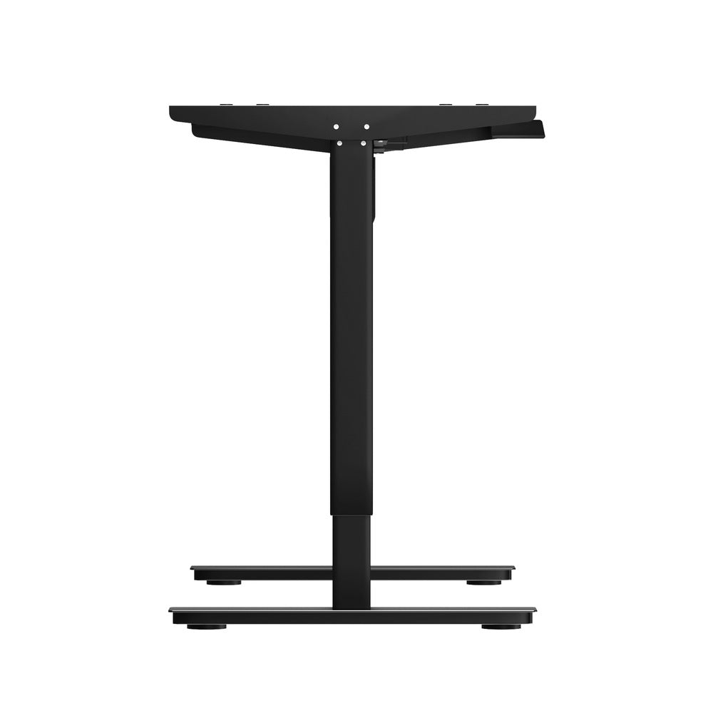 Adjustable Standing Desk Frame Single Motor Black