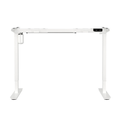 Adjustable Standing Desk Frame Single Motor White