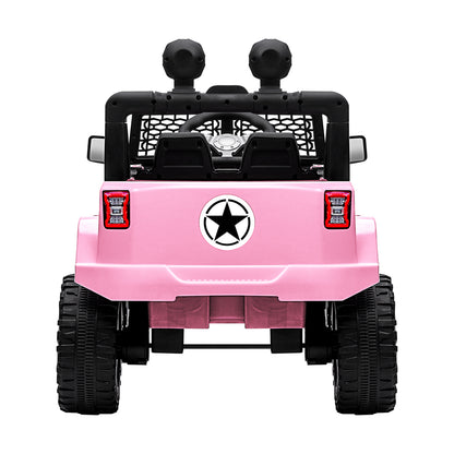 Kids Ride On Car with Twin Motors and Remote Pink