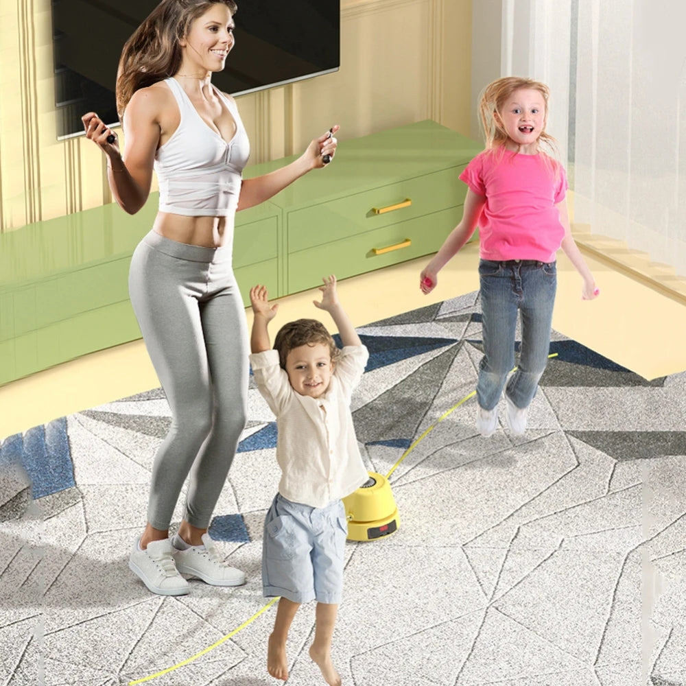 Remote Control Electric Digital Counting Jump Rope Automatic Training Fitness Toy