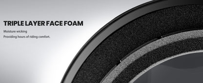 OutdoorMaster Ski Goggles PRO - Frameless, Interchangeable Lens 100% UV400 Protection Snow Goggles for Men & Women-OM-2