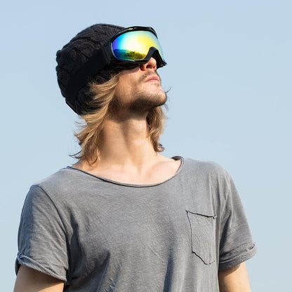 OutdoorMaster OTG Ski Goggles - Over Glasses Ski/Snowboard Goggles for Men, Women & Youth - 100% UV Protection-OM-5