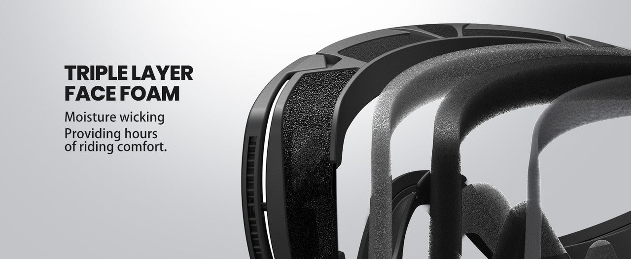 OutdoorMaster Ski Goggles with Cover Snowboard Snow Goggles OTG Anti-Fog -100% UV Protection-OM-18